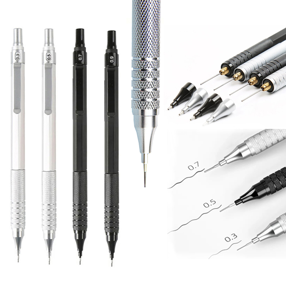 Mechanical Pencil 0.3 - 0,3 0,5 0,7 0,9 2,0mm lápices