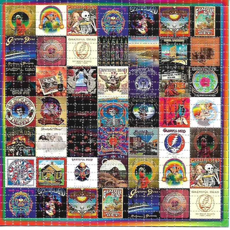 Ink Blotter Paper - Álbum psicodélico LSD/separable sin ácido, arte,
