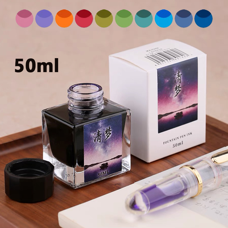 Fountain Pen Bottled Ink - MAJOHN-tinta para pluma estilográfica de 50ml,