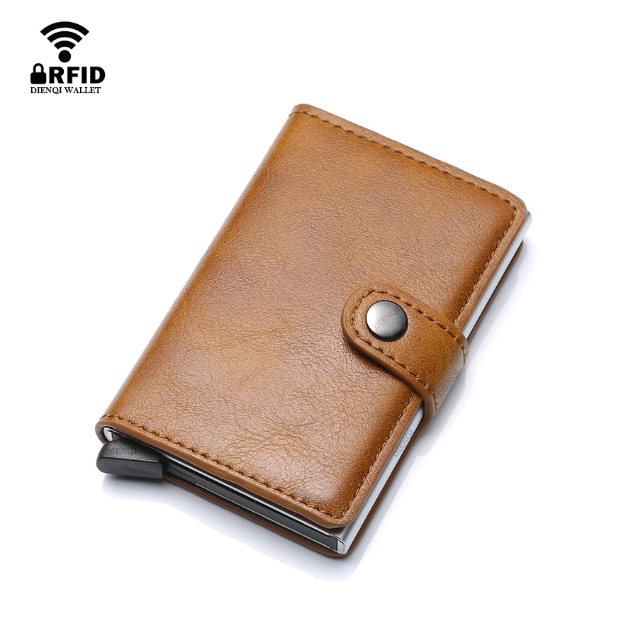 Index Card Holder - Tarjetero de Metal Rfid para visita,