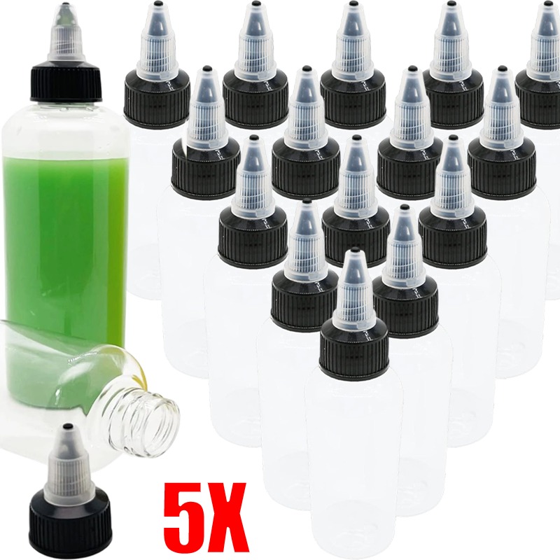 Fountain Pen Bottled Ink - Botellas de plástico transparente para apretar,