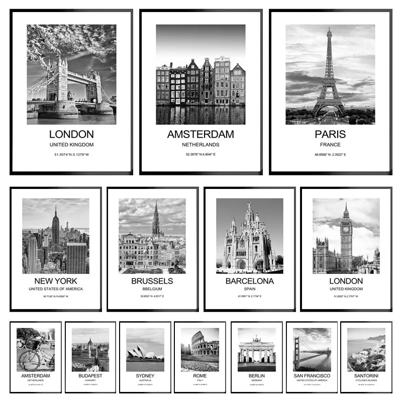 Ink Blotter Paper - Póster de ciudad de Nueva York,