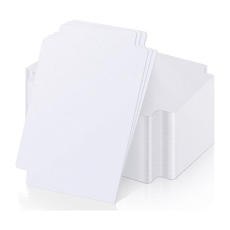 Card Index Box - AT21-caja de tarjetas en blanco, 120