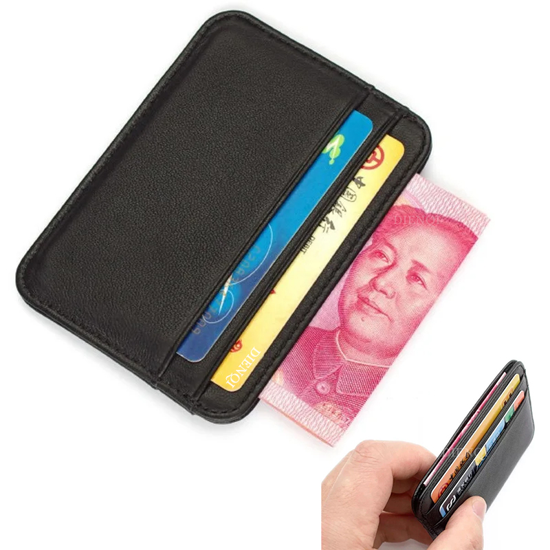 Index Card Holder - Tarjetero de visita de cuero genuino