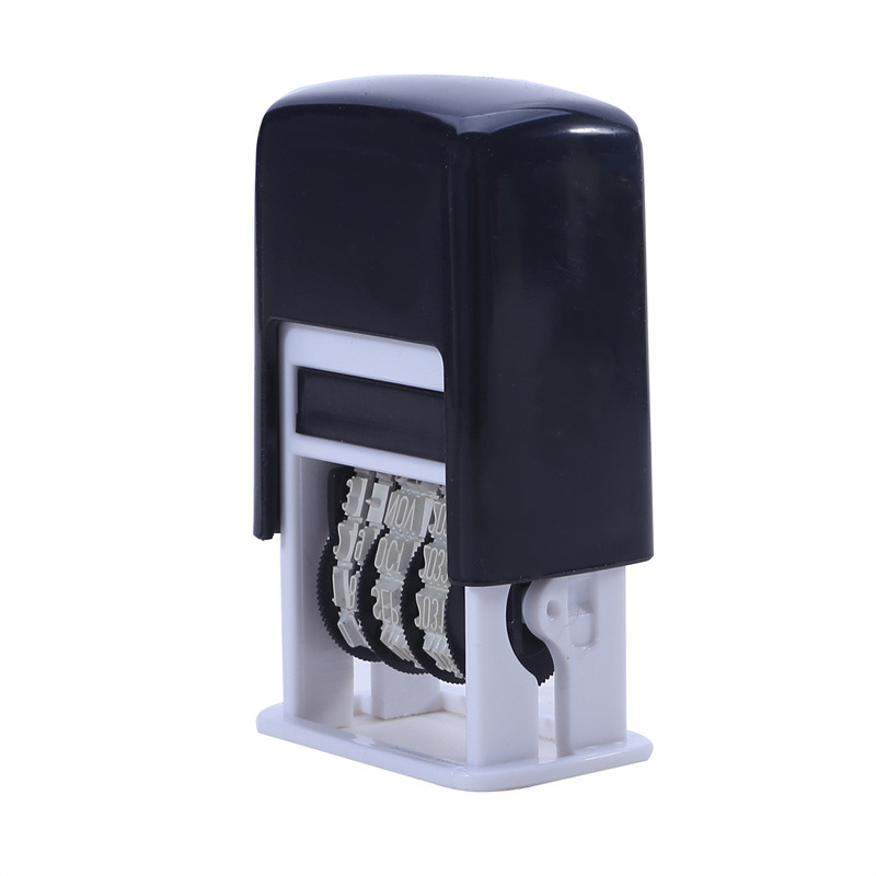 Rubber Date Stamp - DIY mango cuenta fecha sello H-4mm