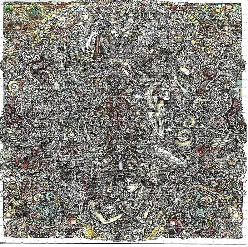 Ink Blotter Paper - Todo psicodélico LSD, secante sin ácido,