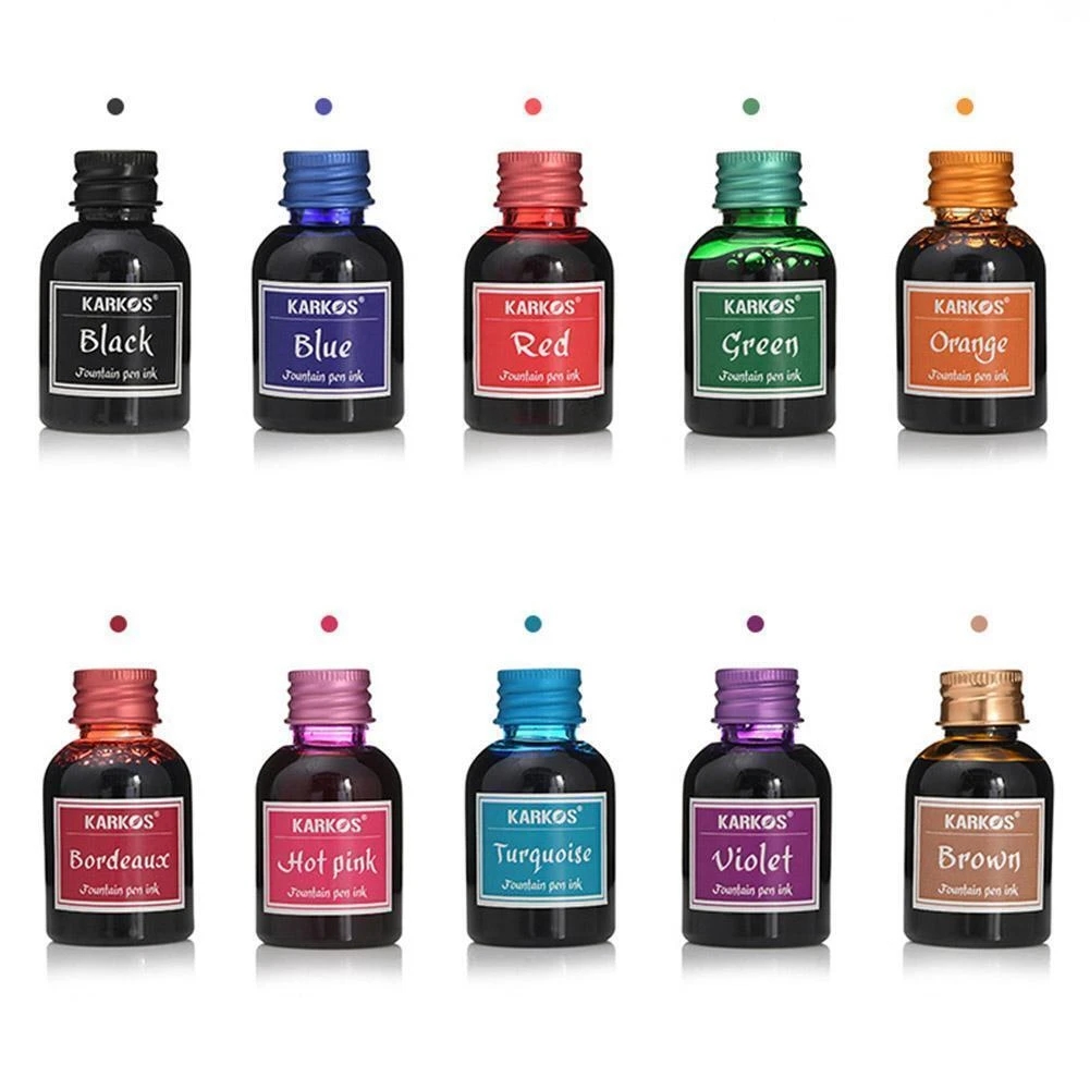Fountain Pen Bottled Ink - Botella de tinta para pluma estilográfica,