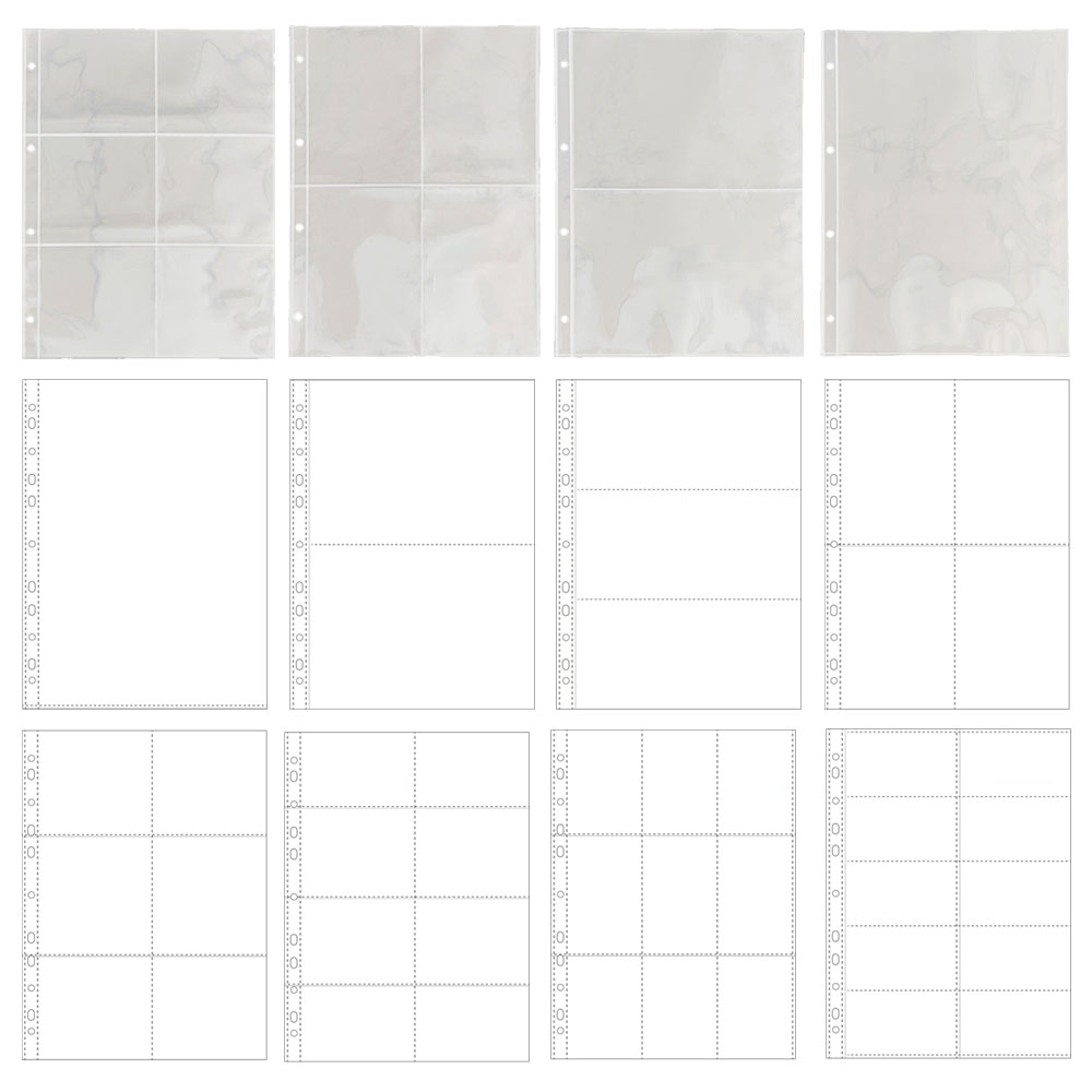 Binder A4 Lever - Álbum de fotos A4 transparente, 10