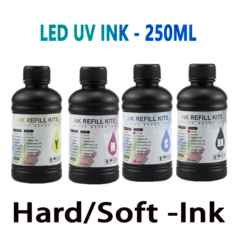 Fountain Pen Bottled Ink - Tinta UV LED de 250 ml/botella