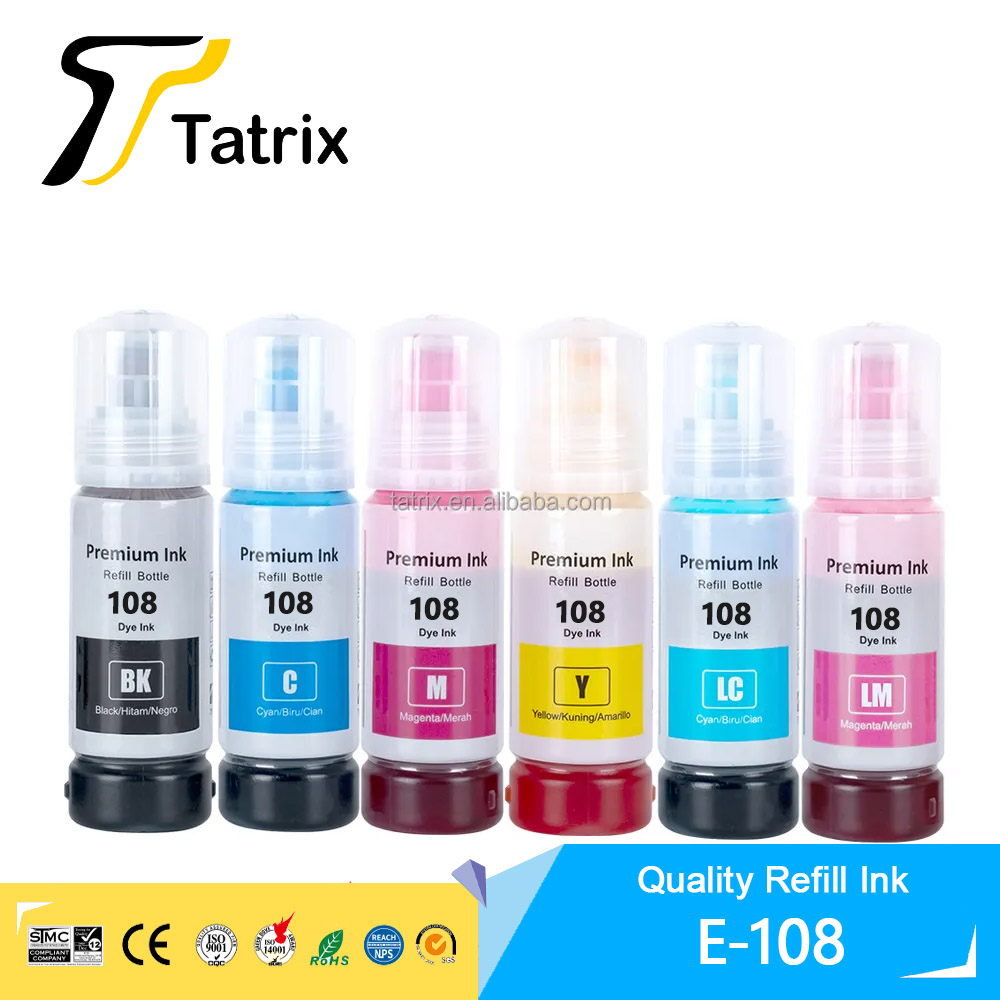Fountain Pen Bottled Ink - Tinta Tatrix compatible con Epson 108,