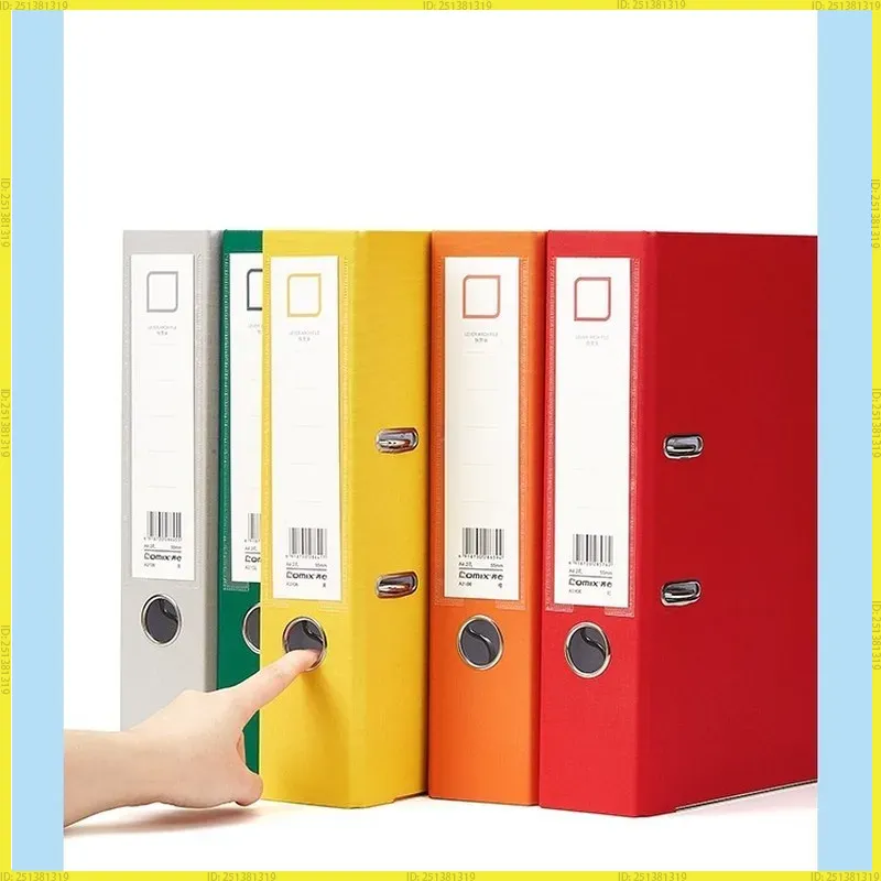 Binder A4 Lever - Carpeta de anillas grande Multicolor, carpeta