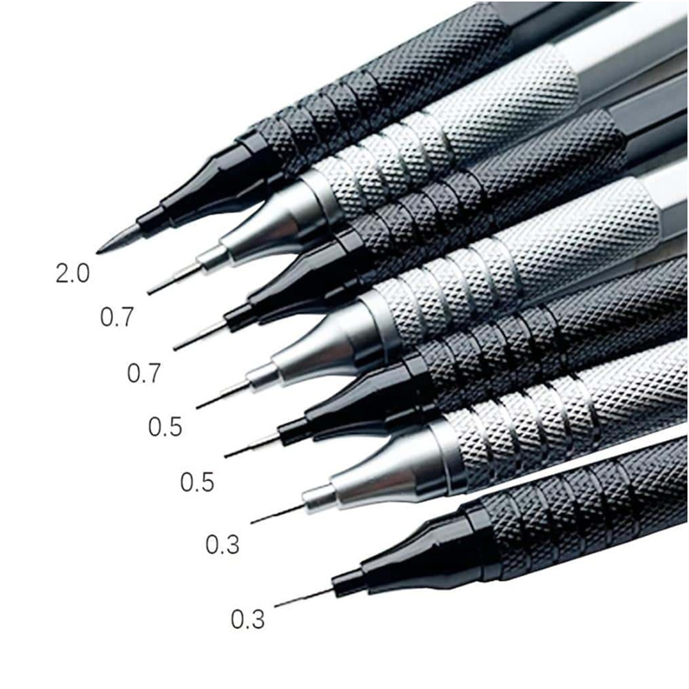 Portaminas totalmente metálico - Mechanical Pencil 0.3 reseña y precio