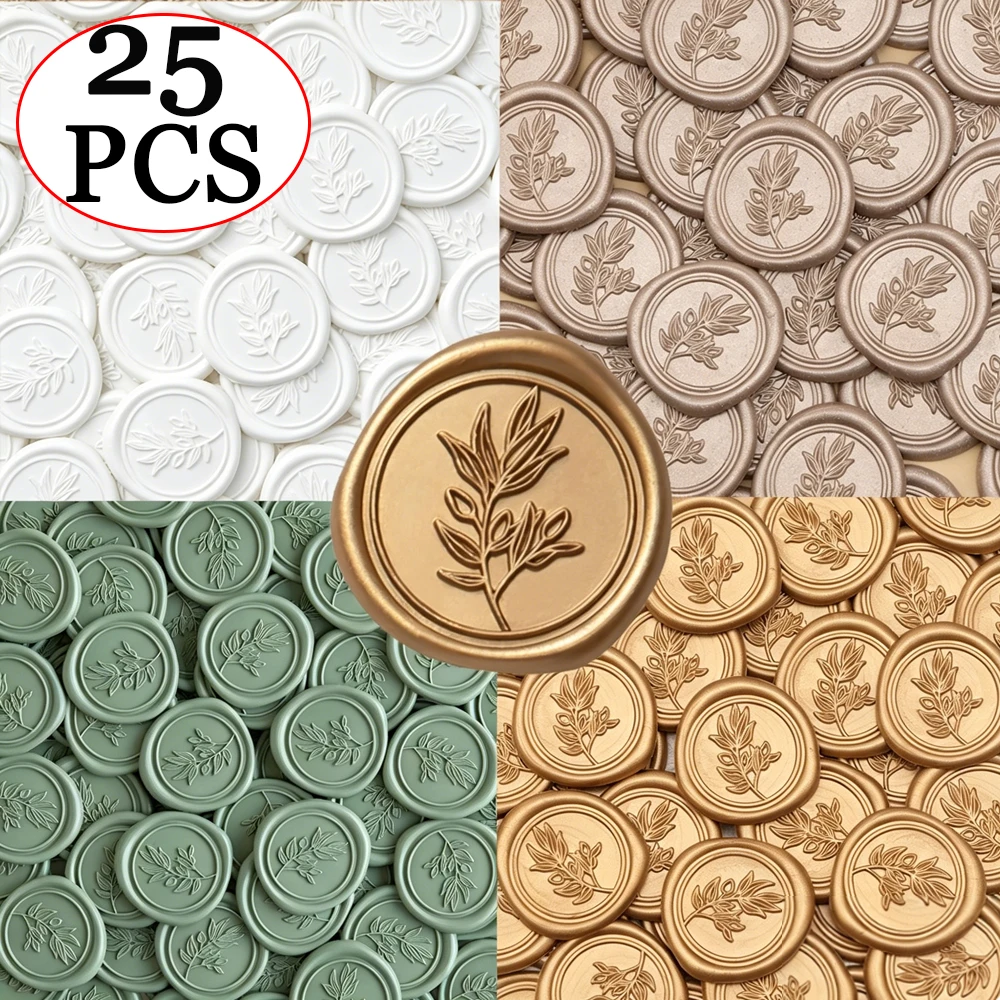 25 pegatinas de sello de cera  - Wax Seal Stamp Set reseña y precio