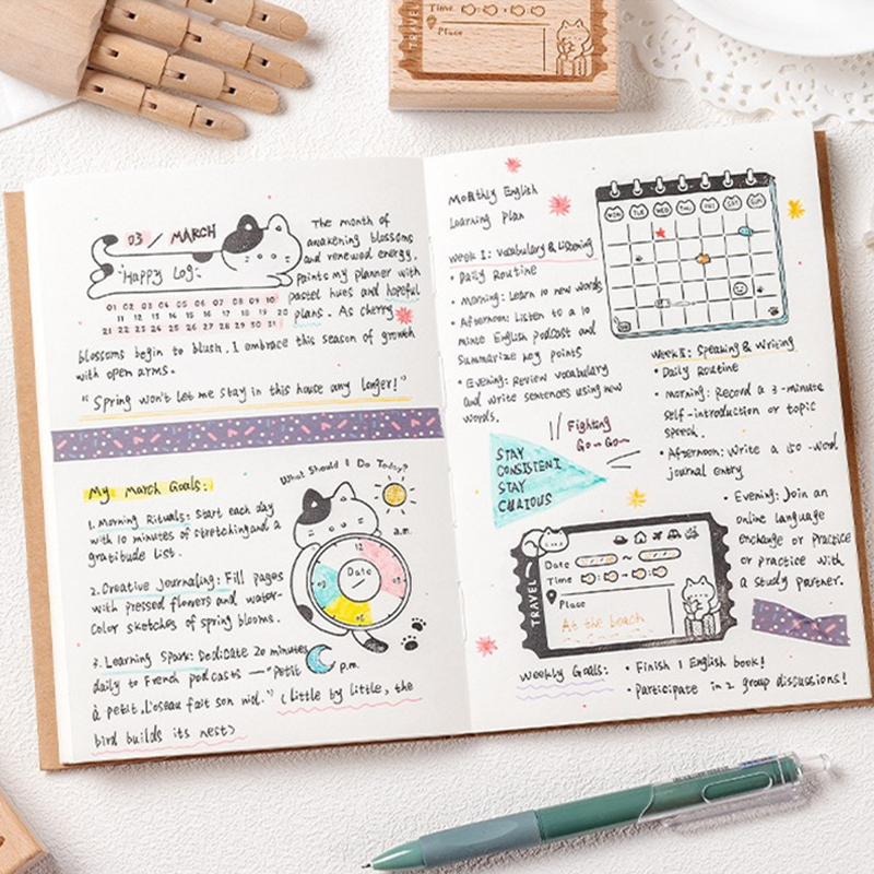 Sello de Goma de Madera con Di - Rubber Date Stamp reseña y precio