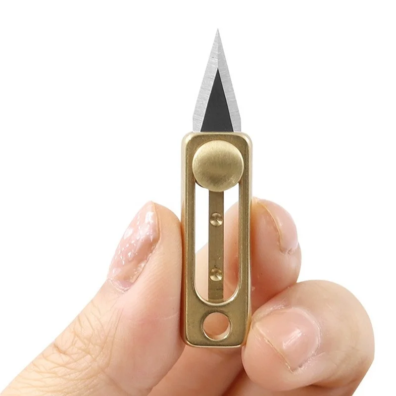 Mini Cuchillo de Acero Inoxida - Letter Opener Brass reseña y precio