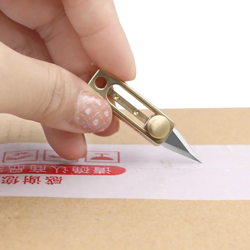 Mini Cuchillo de Acero Inoxida - Letter Opener Brass reseña y precio