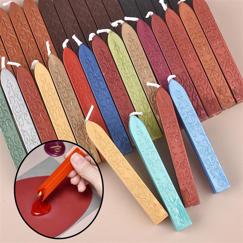 5 unids/pack cera de sellado f - Wax Seal Stamp Set reseña y precio