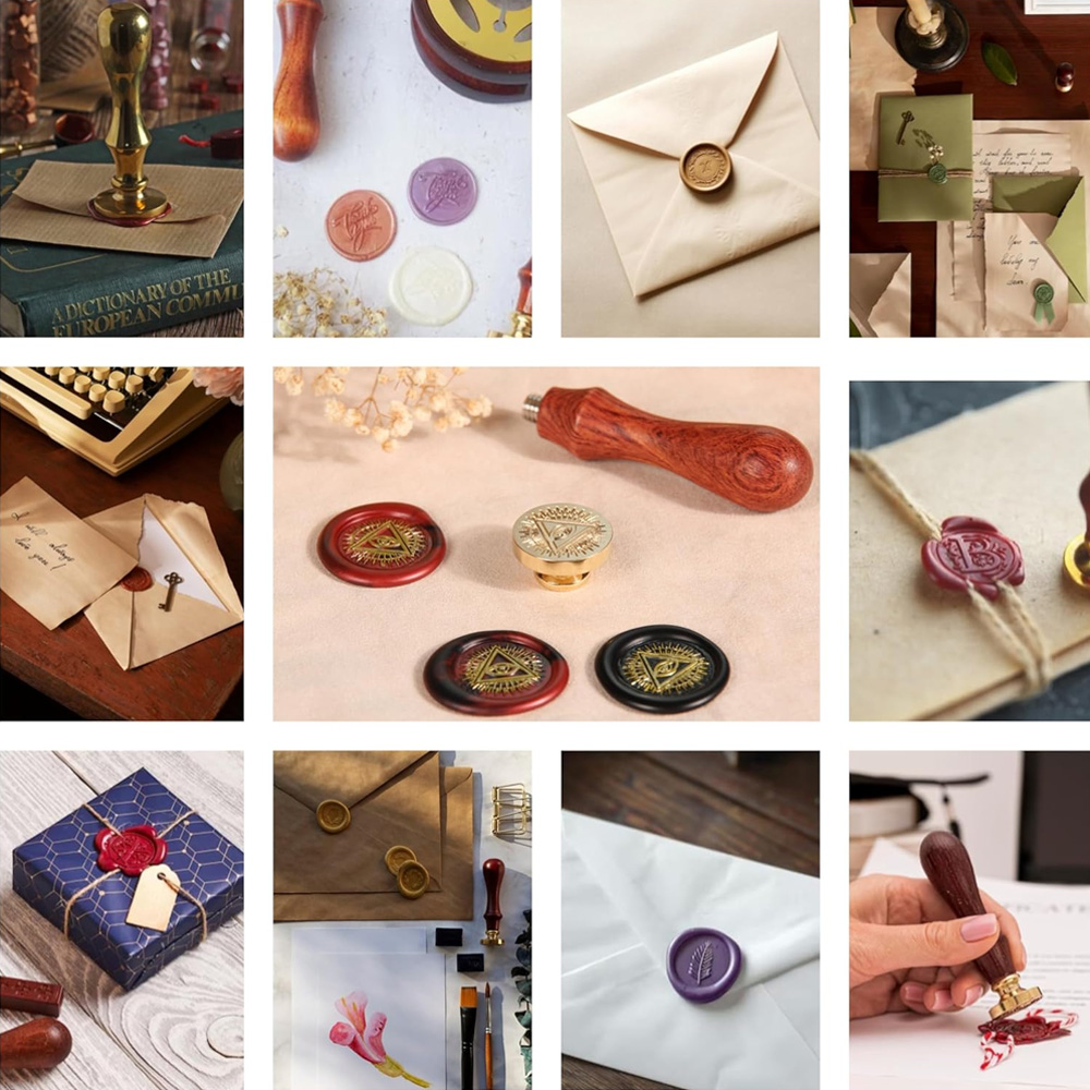 Sello de Cera Personalizado, K - Wax Seal Stamp Set reseña y precio