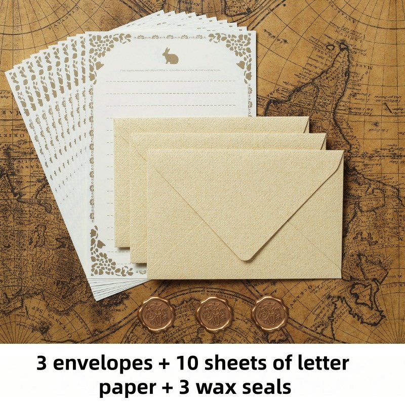 Juego de 16 Sobres de Lino Vin - Wax Seal Stamp Set reseña y precio