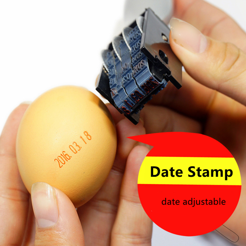 Sellos de Fecha Portátiles par - Rubber Date Stamp reseña y precio