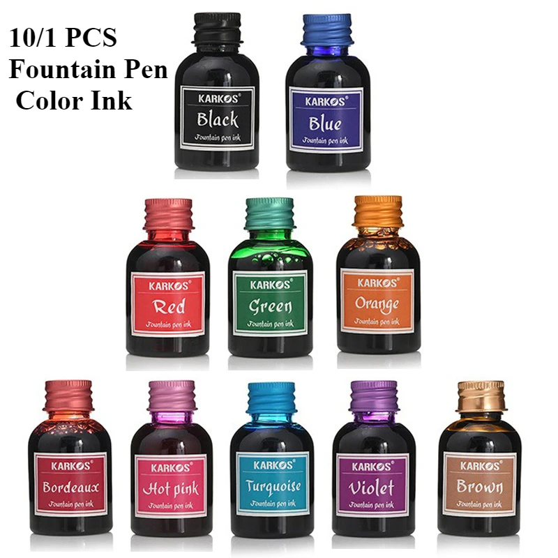 10/1 Uds. 30ml tinta de varios - Fountain Pen Bottled Ink reseña y precio
