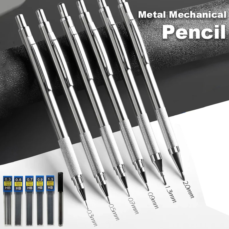 0,3 0,5 0,7 0,9 1,3 2,0mm jueg - Mechanical Pencil 0.3 reseña y precio
