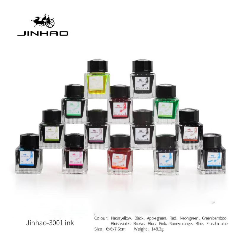 JINHAO 30ml pluma estilográfic - Fountain Pen Bottled Ink reseña y precio