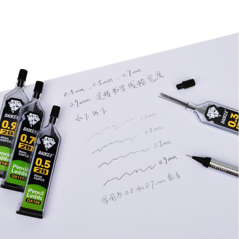 30 uds/botella, plomo de lápiz - Mechanical Pencil 0.3 reseña y precio