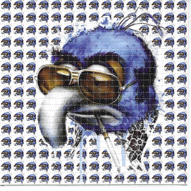Blue Bird Anime LSD-blotter si - Ink Blotter Paper reseña y precio