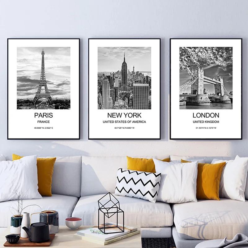 Póster de ciudad de Nueva York - Ink Blotter Paper reseña y precio