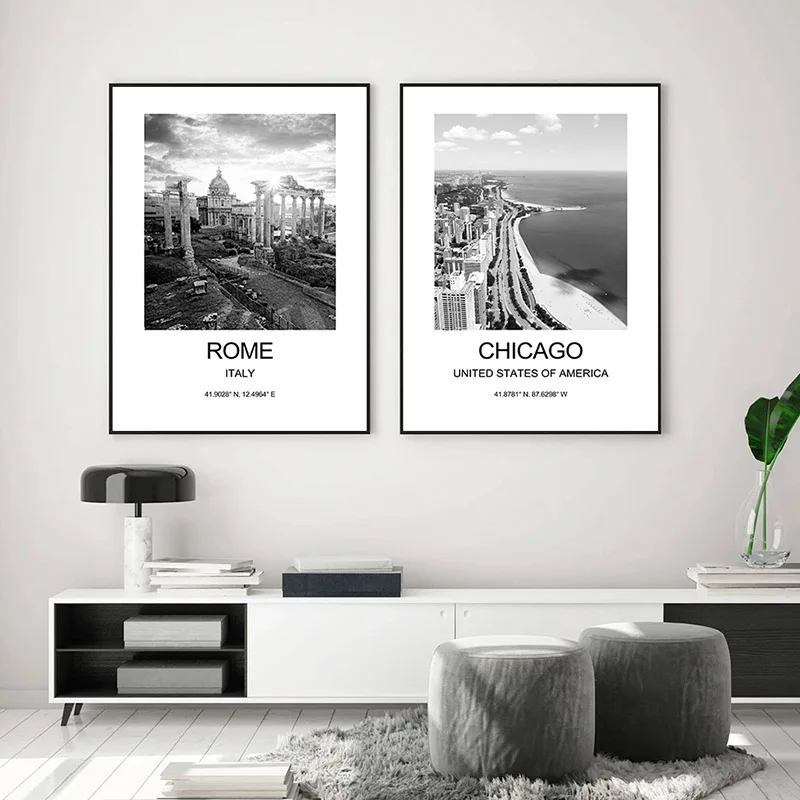 Póster de ciudad de Nueva York - Ink Blotter Paper reseña y precio