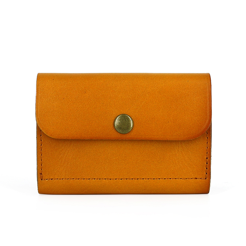 Mini riñonera de cuero genuino - Index Card Holder reseña y precio