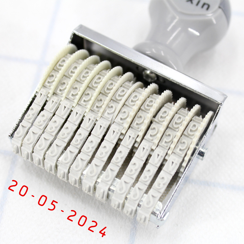 Sello de número portátil de 8/ - Rubber Date Stamp reseña y precio