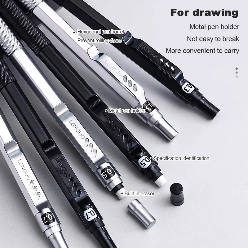 Juego de portaminas de Metal d - Mechanical Pencil 0.3 reseña y precio