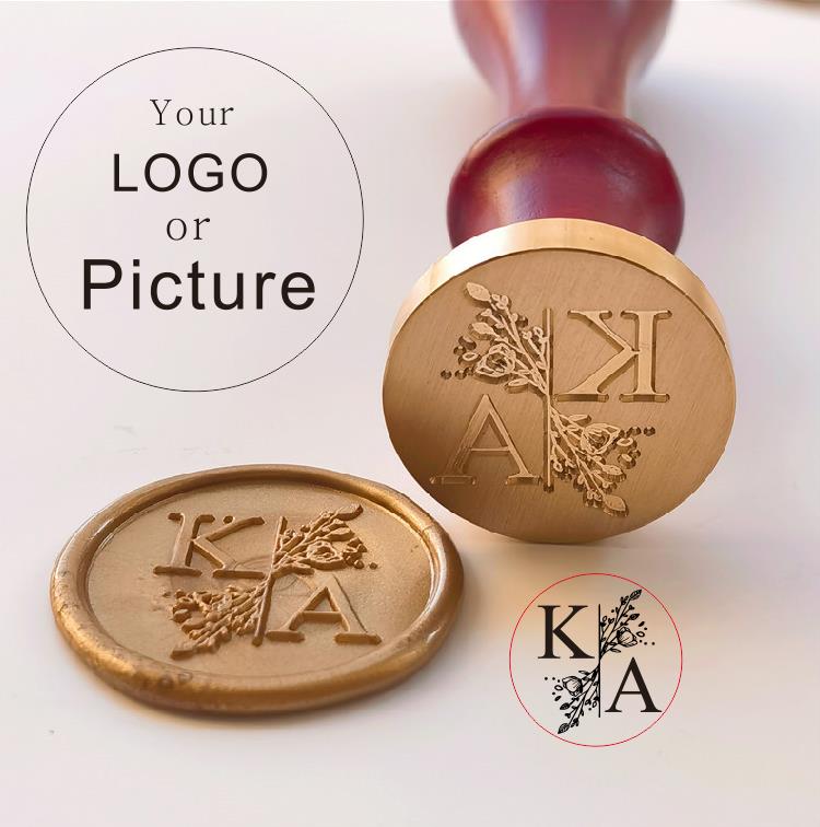 Sello de cera personalizado, s - Rubber Date Stamp reseña y precio