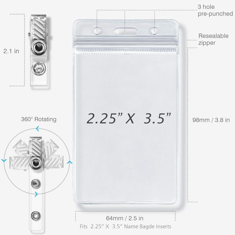 Portatarjetas de identificació - Index Card Holder reseña y precio
