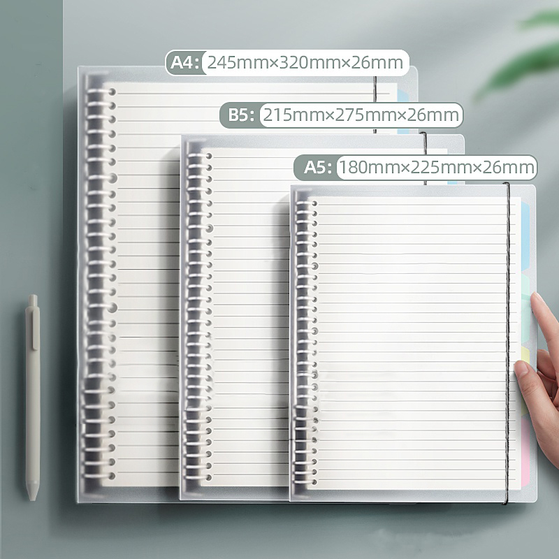 Cuadernos carpetas A5/B5/A4, r - Binder A4 Lever reseña y precio