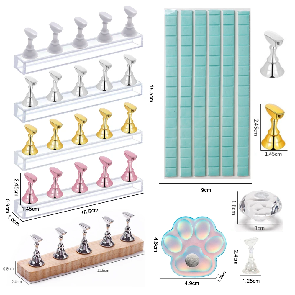 Soporte magnético para uñas de - Gel Refill Pack reseña y precio
