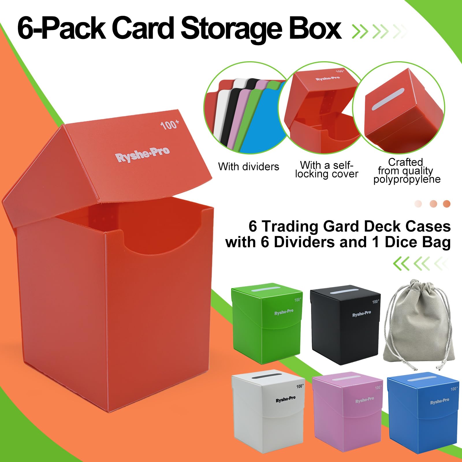 Caja para Cartas TCG con Capac - Card Index Box reseña y precio