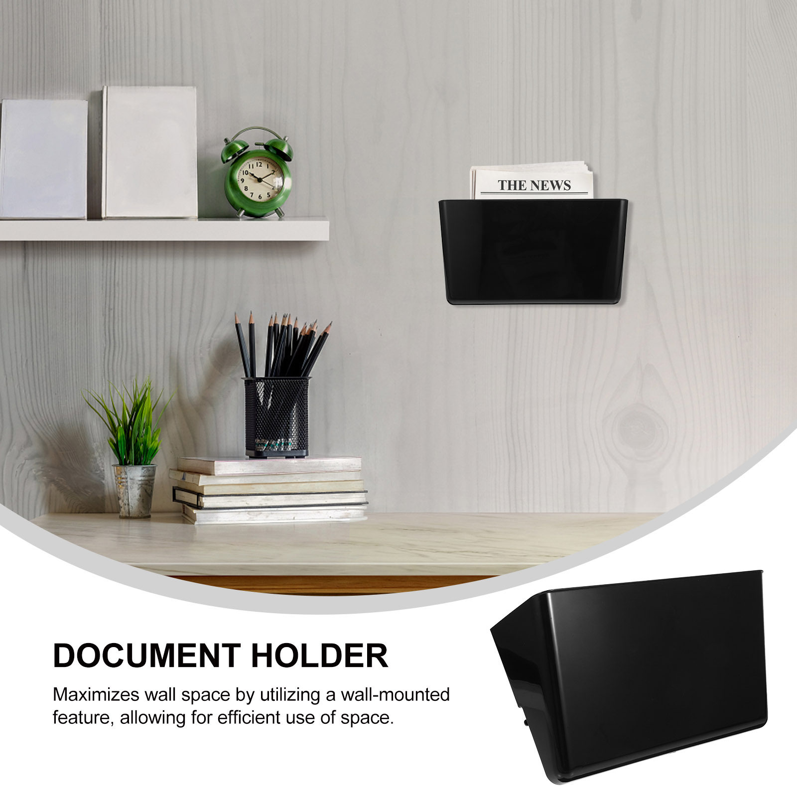 Soporte de pared para archivos - Magazine Holder Rack reseña y precio