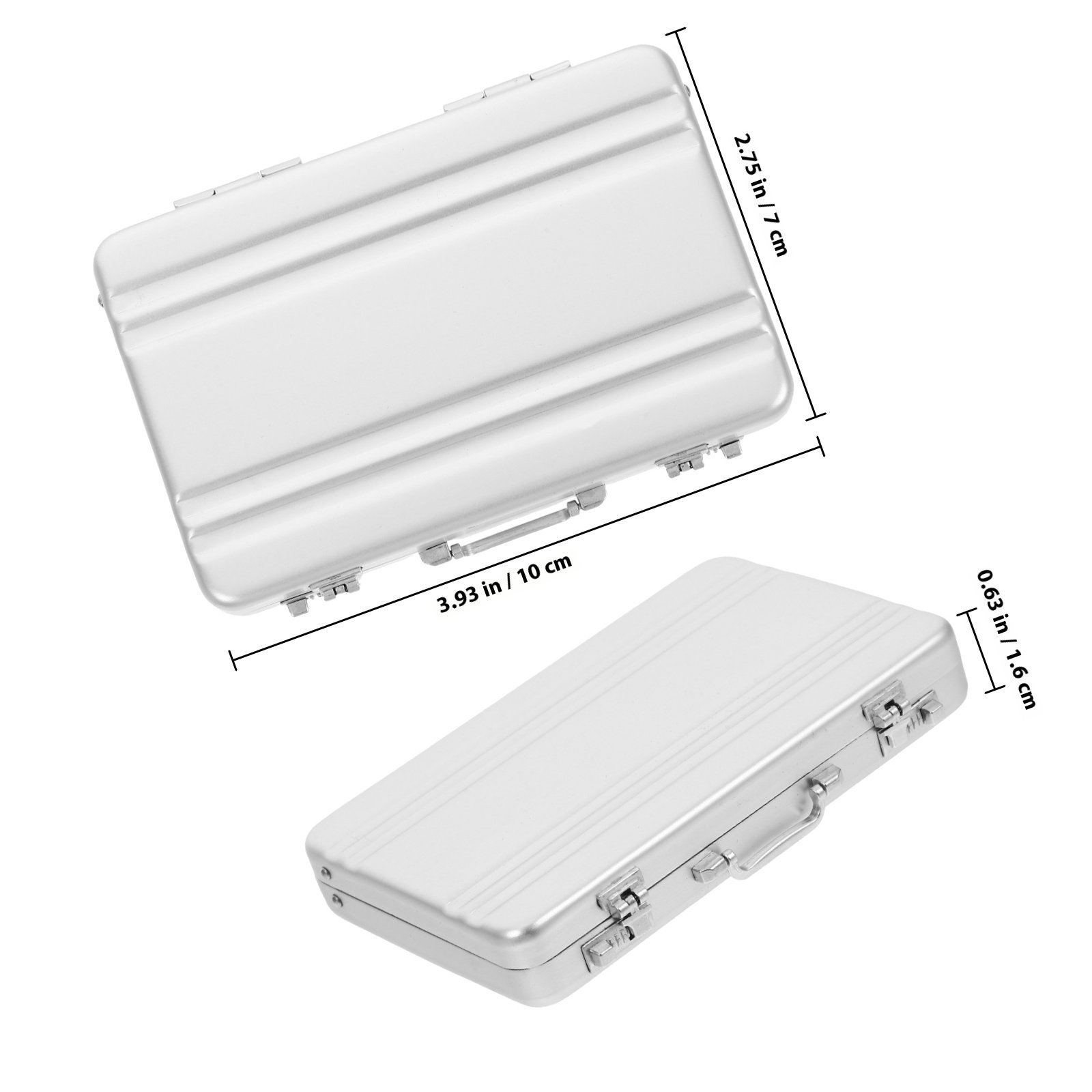 Caja Compacta de Aleación de A - Card Index Box reseña y precio
