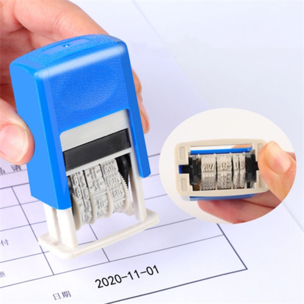 Sellos de fecha de cuenta con  - Rubber Date Stamp reseña y precio