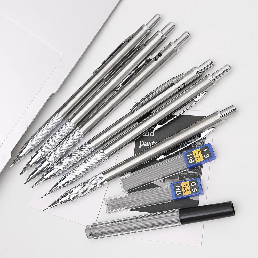 Juego de lápices mecánicos par - Mechanical Pencil 0.3 reseña y precio