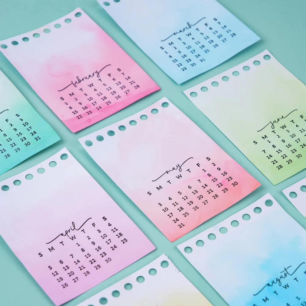 Calendario fecha 2026 sello tr - Rubber Date Stamp reseña y precio