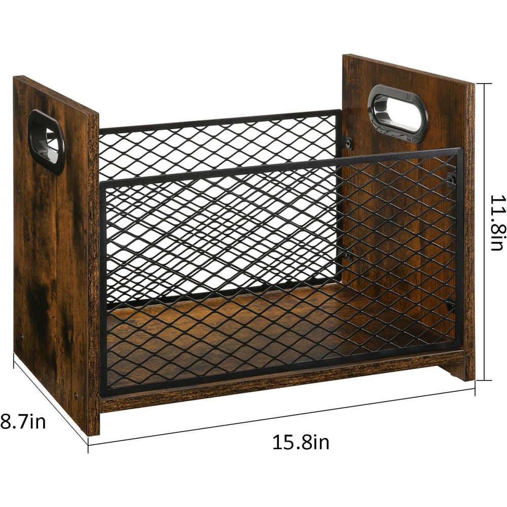 Porta revistas, estante, cesta - Magazine Holder Rack reseña y precio