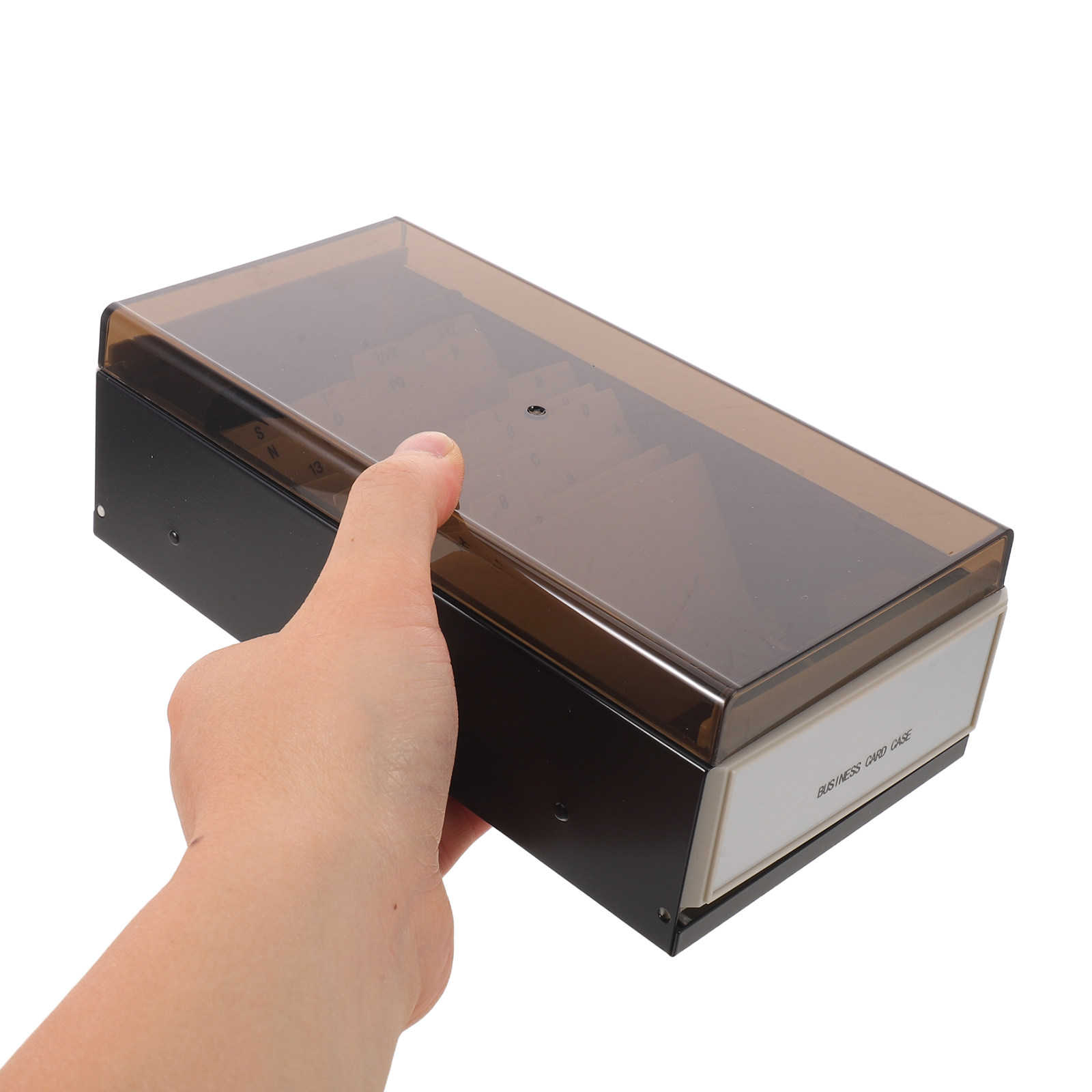 Organizador de tarjetas de vis - Card Index Box reseña y precio