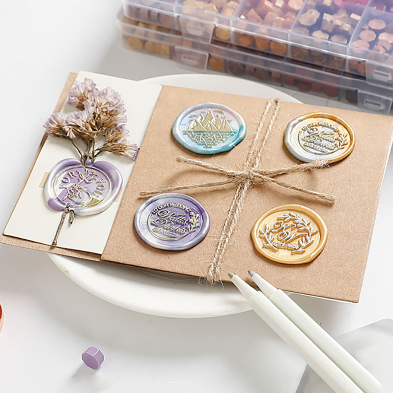 Juego de 20 Sellos de Cera con - Wax Seal Stamp Set reseña y precio