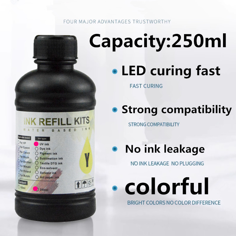 Tinta UV LED de 250 ml/botella - Fountain Pen Bottled Ink reseña y precio