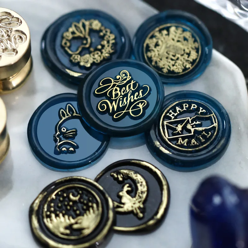 Sellos de cera con diseño de e - Wax Seal Stamp Set reseña y precio