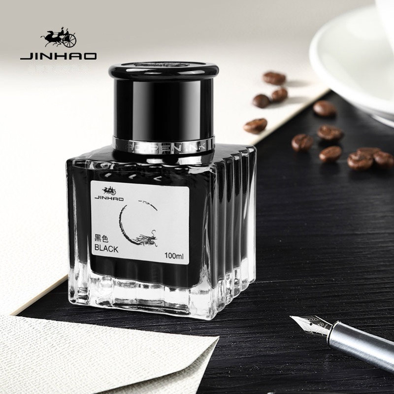 JINHAO 100/50/30ml pluma estil - Fountain Pen Bottled Ink reseña y precio